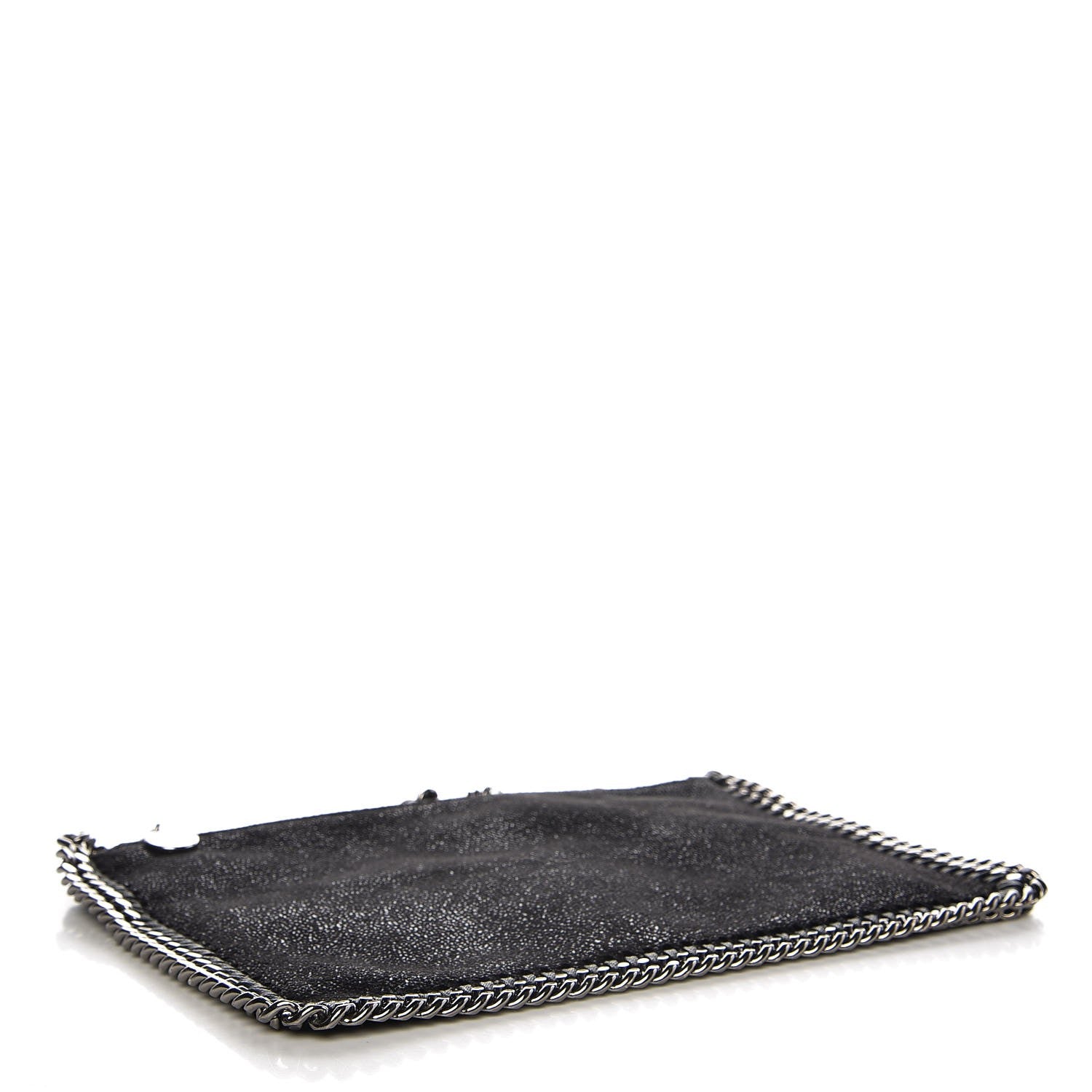 Stella McCartney Shaggy Deer Falabella Clutch Black 4 of 7