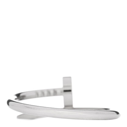 Cartier 18K White Gold Small Juste Un Clou Ring 54 6.75 3 of 4