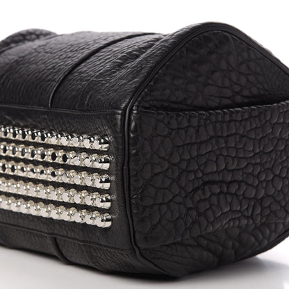 Alexander Wang Pebbled Lambskin Rocco Black Nickel Hardware 7 of 9
