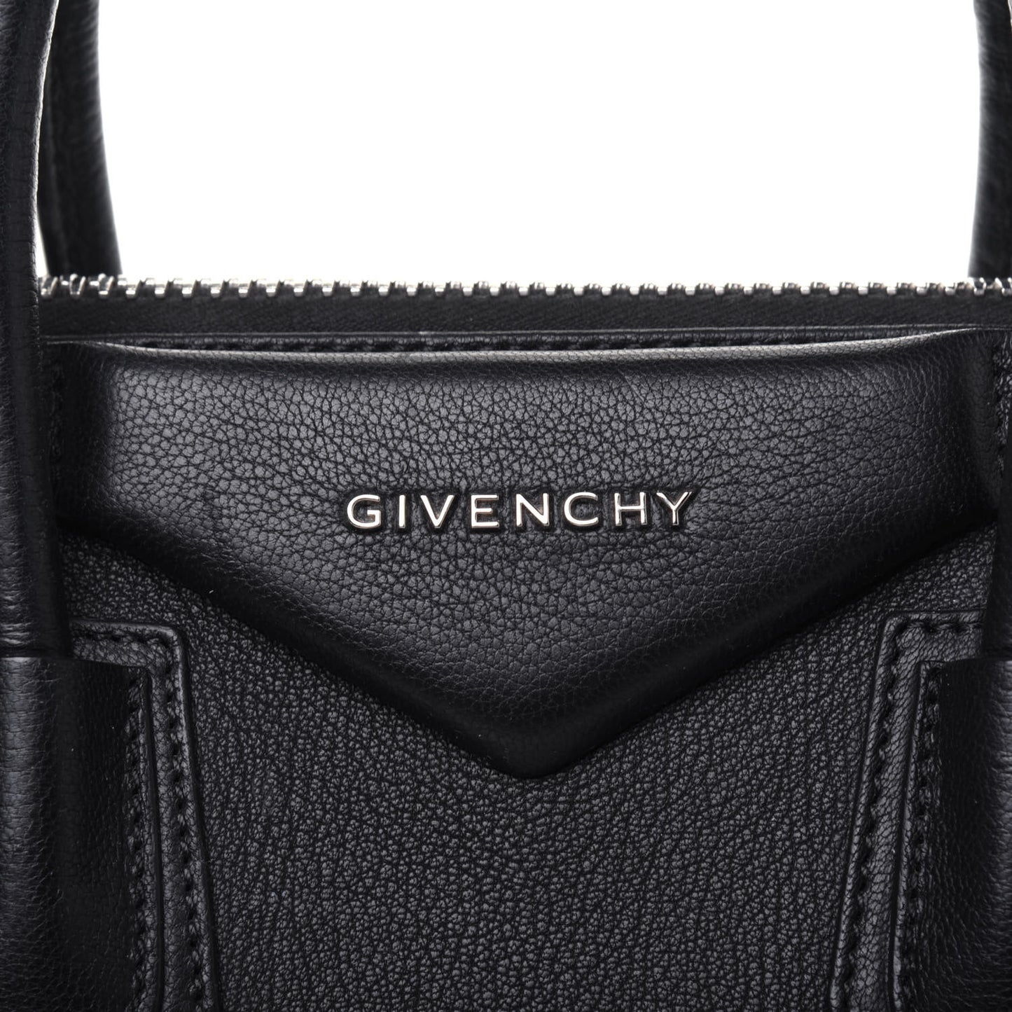 Sugar Goatskin Small Antigona Black