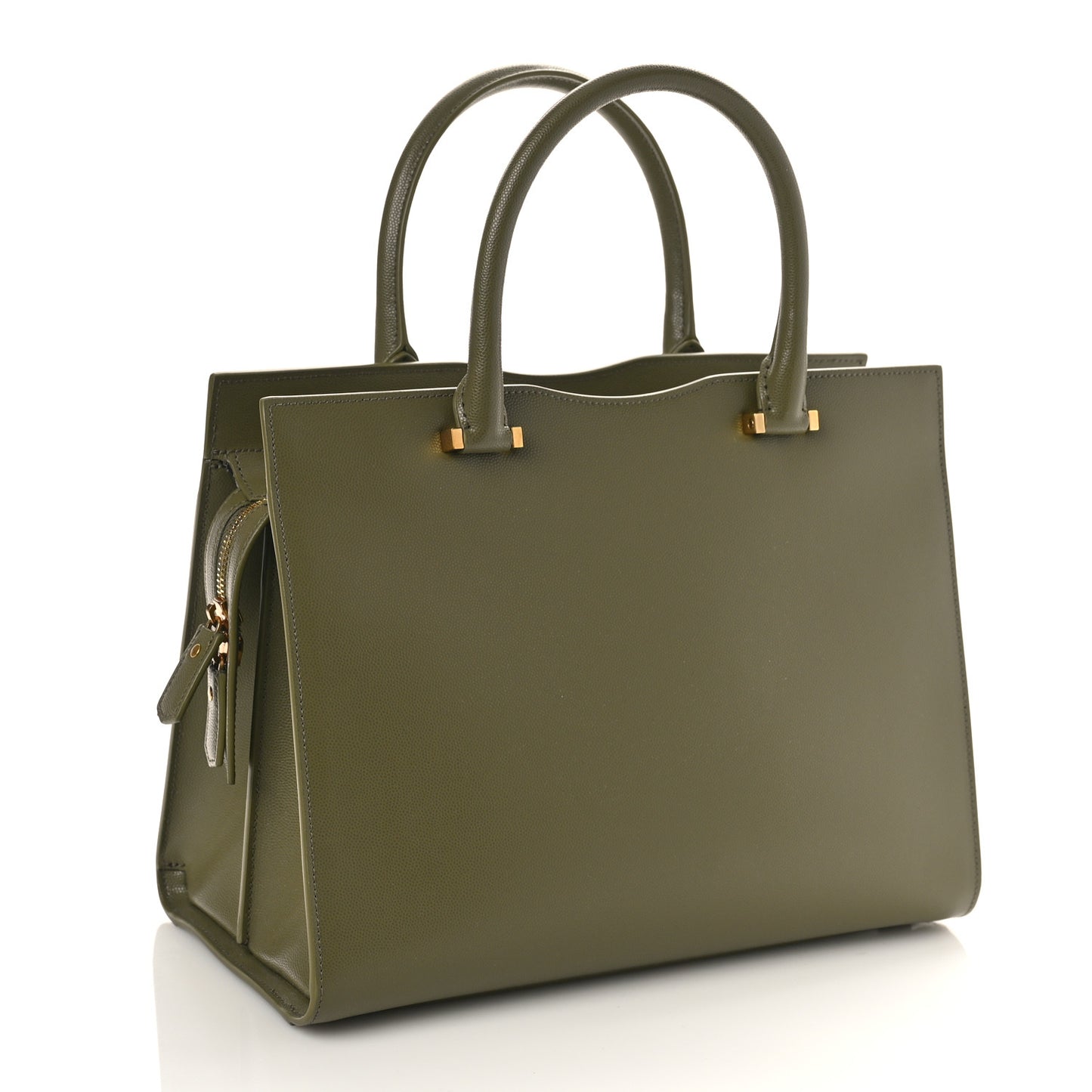 Grain De Poudre Medium Uptown Tote Vert Kaki