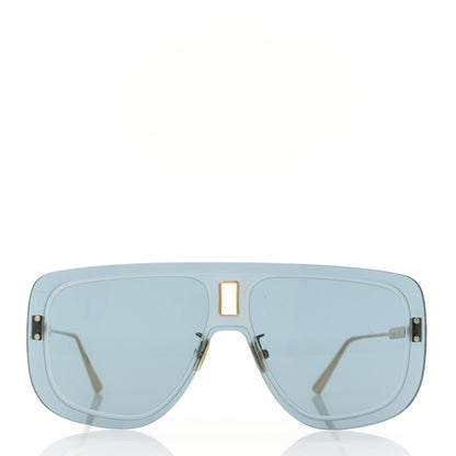 Christian Dior UltraDior Mask Sunglasses Gold Blue 2 of 9