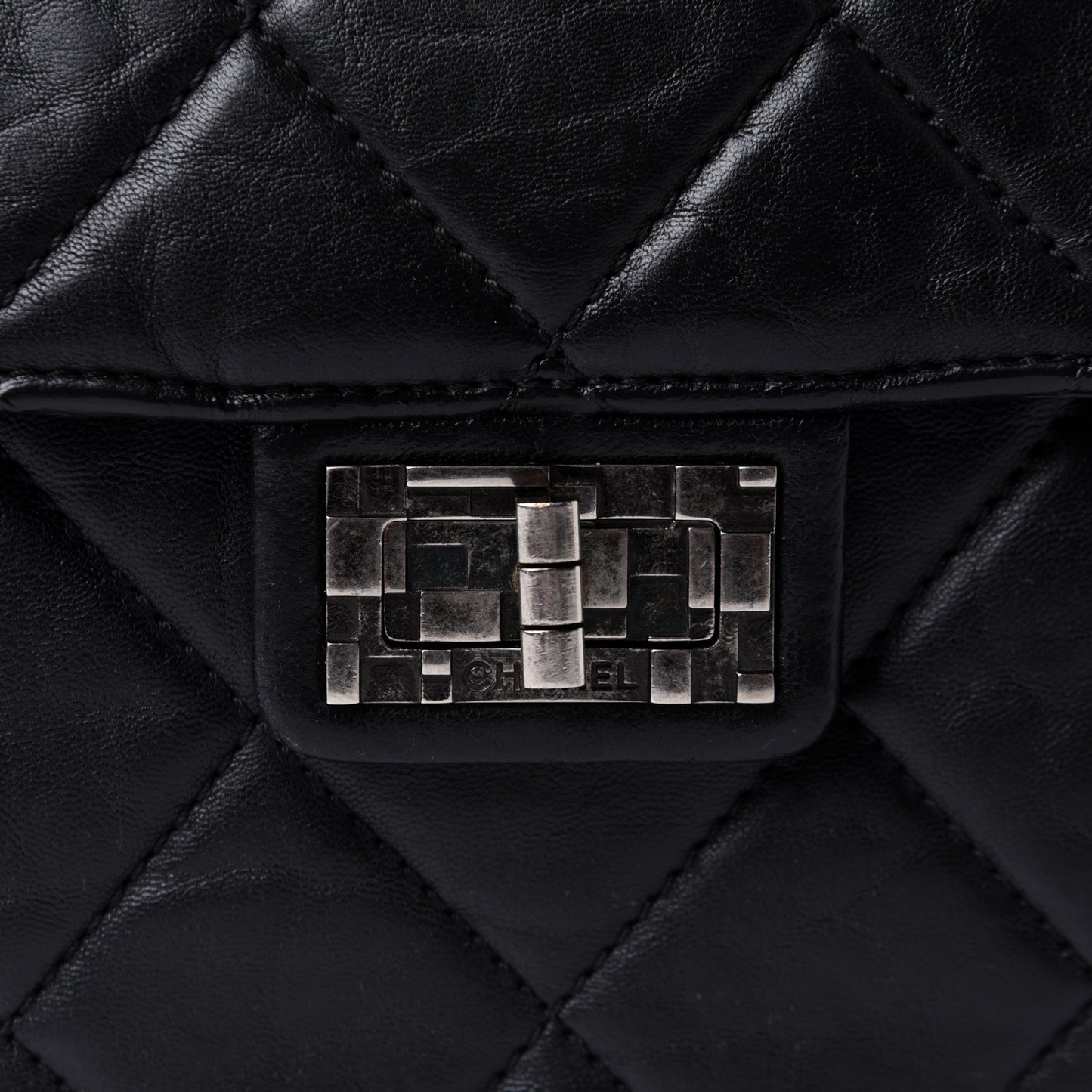 Washed Lambskin Maxi Take Away Flap Bag Black