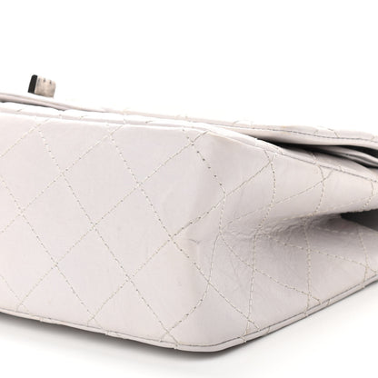 Chanel Aged Calfskin Quilted 2.55 Reissue 226 Flap Ivory 9 of 11