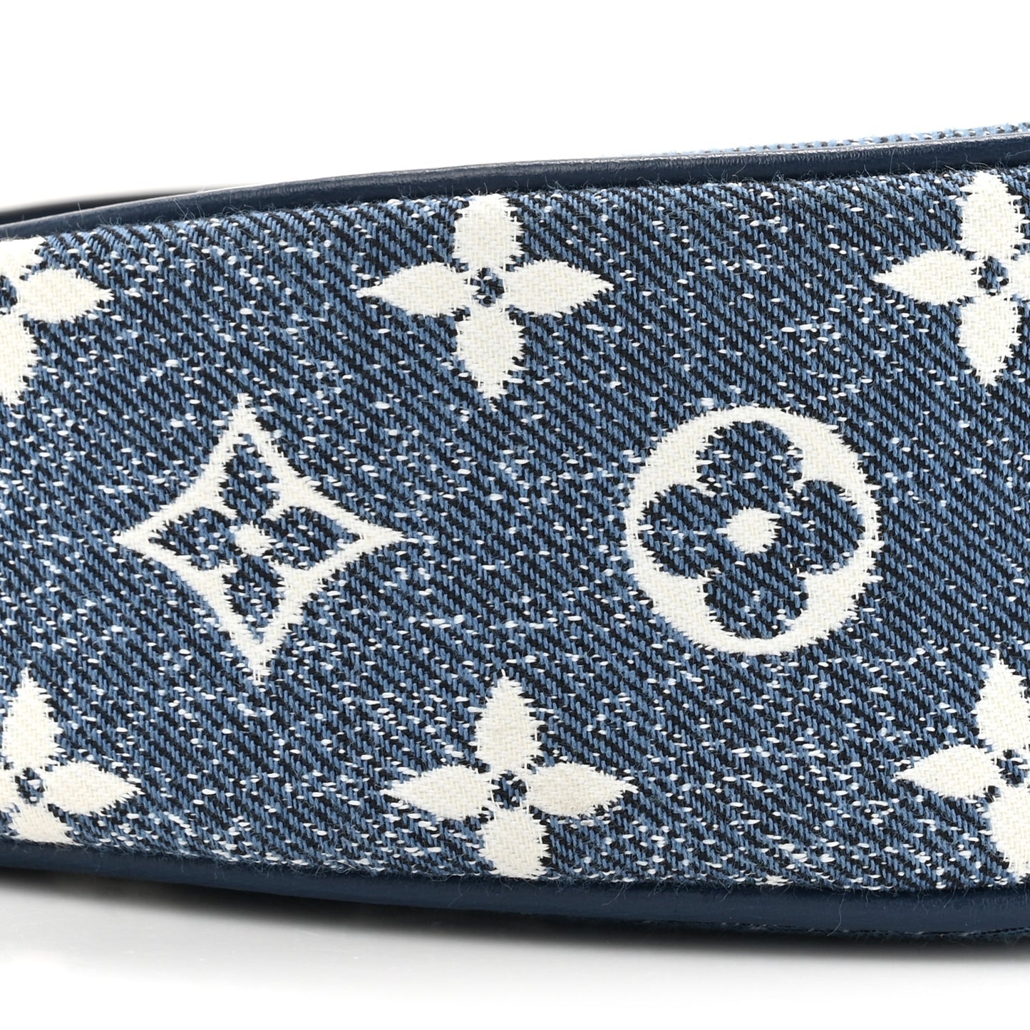 Monogram Jacquard Denim Loop Bleu