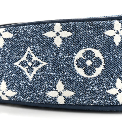 Louis Vuitton Monogram Jacquard Denim Loop Bleu 9 of 9