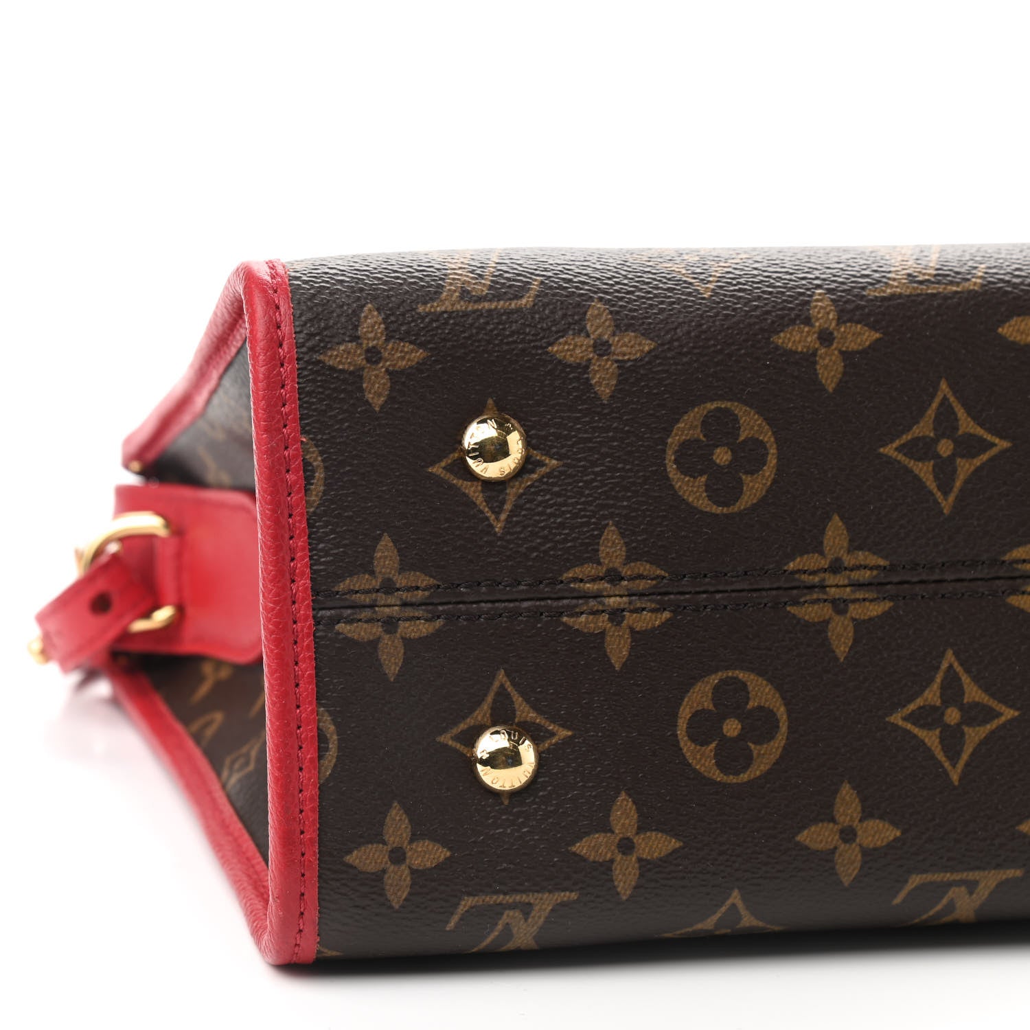 Louis Vuitton Monogram Popincourt PM Red 7 of 8