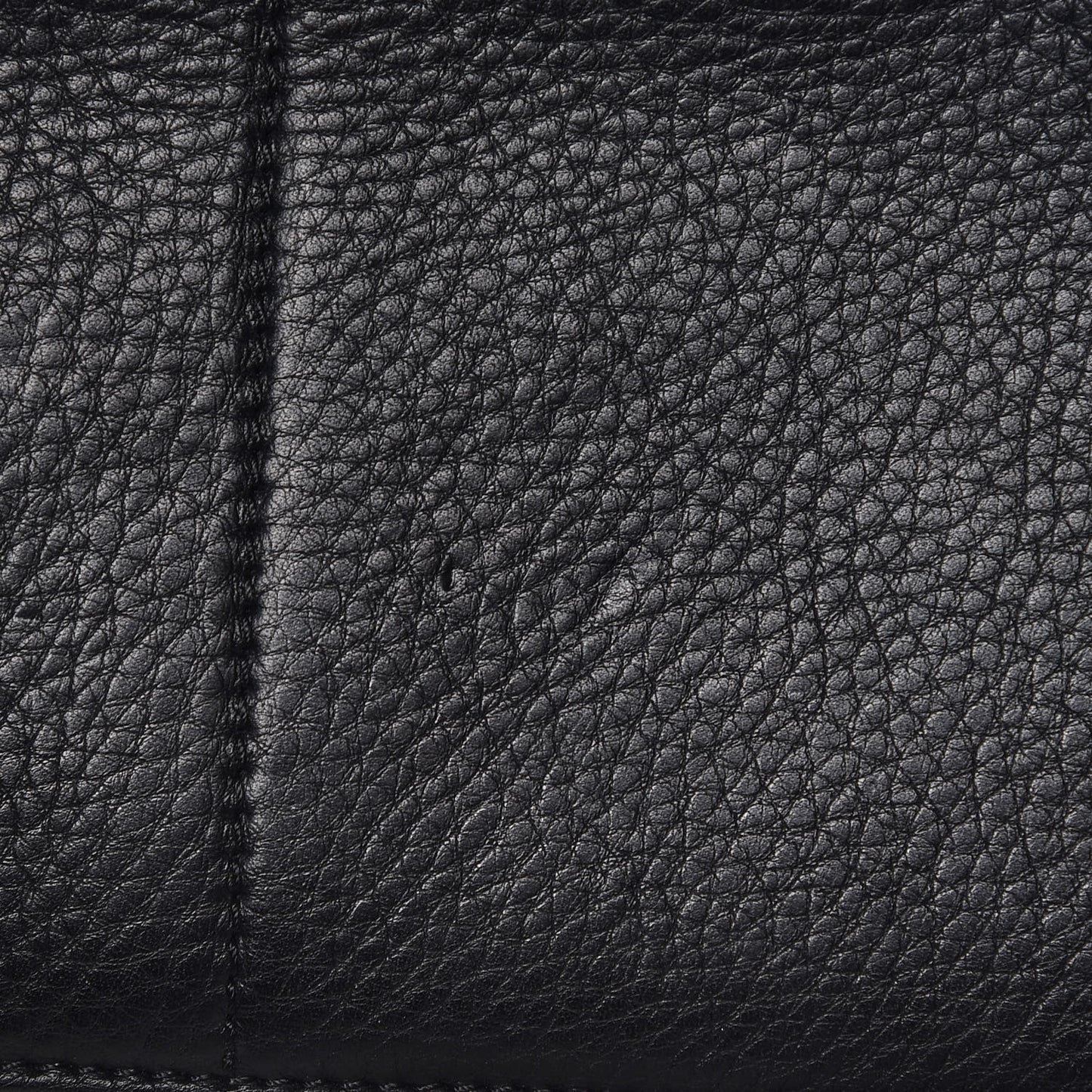 Soft Grained Calfskin Medium Belt Cabas Phantom Black