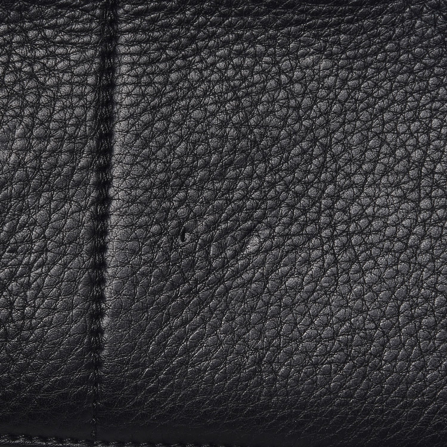 Celine Soft Grained Calfskin Medium Belt Cabas Phantom Black 9 of 15