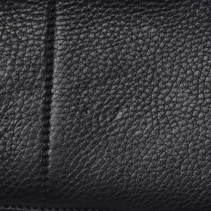 Celine Soft Grained Calfskin Medium Belt Cabas Phantom Black 9 of 15
