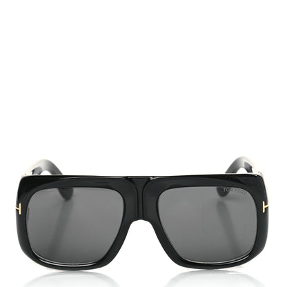 Tom Ford Square Gino Sunglasses TF733 Black 2 of 6
