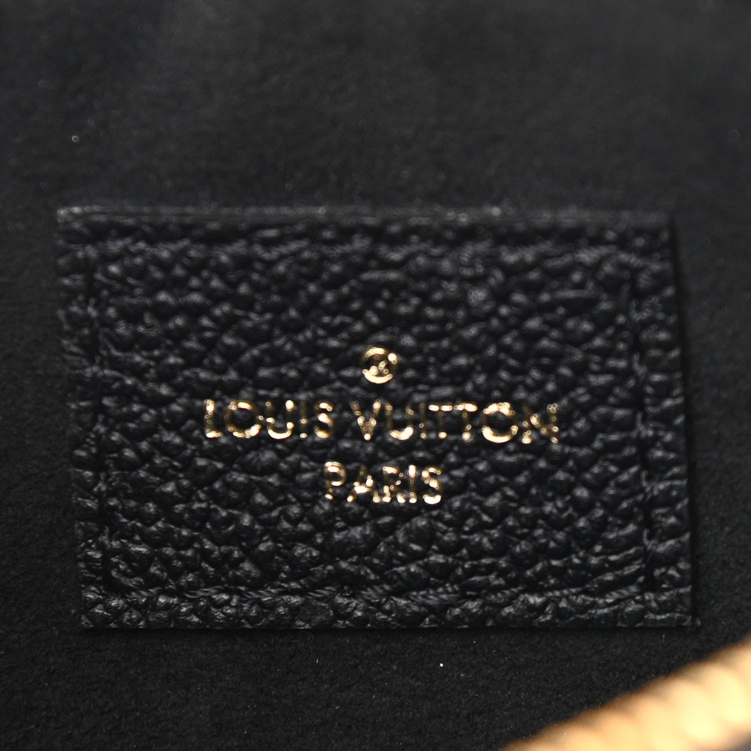 Louis Vuitton Empreinte Monogram Giant Multi Pochette Accessories Mini Pochette Black 6 of 9