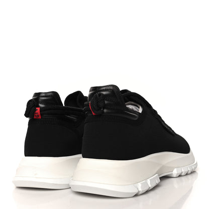 Givenchy Neoprene Calfskin Spectre Low Runners Sneakers 40 Black 5 of 8