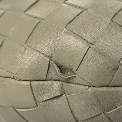 Bottega Veneta Nappa Intrecciato Teen Jodie Hobo Travertine 10 of 10
