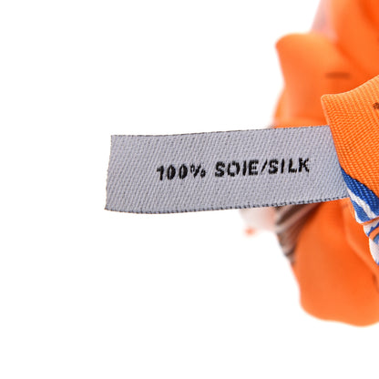 Hermes Silk Bella Twilly Scrunchie 4 of 5