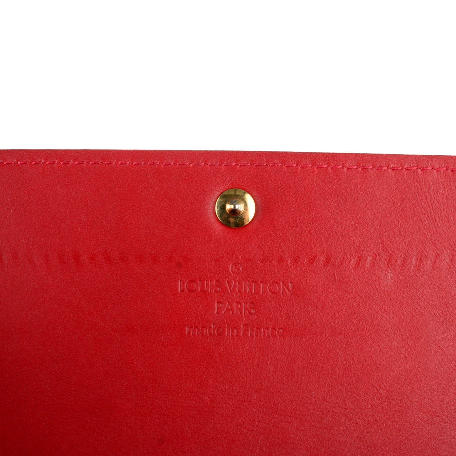 Louis Vuitton Vernis Sarah Wallet Pomme D'Amour 5 of 7