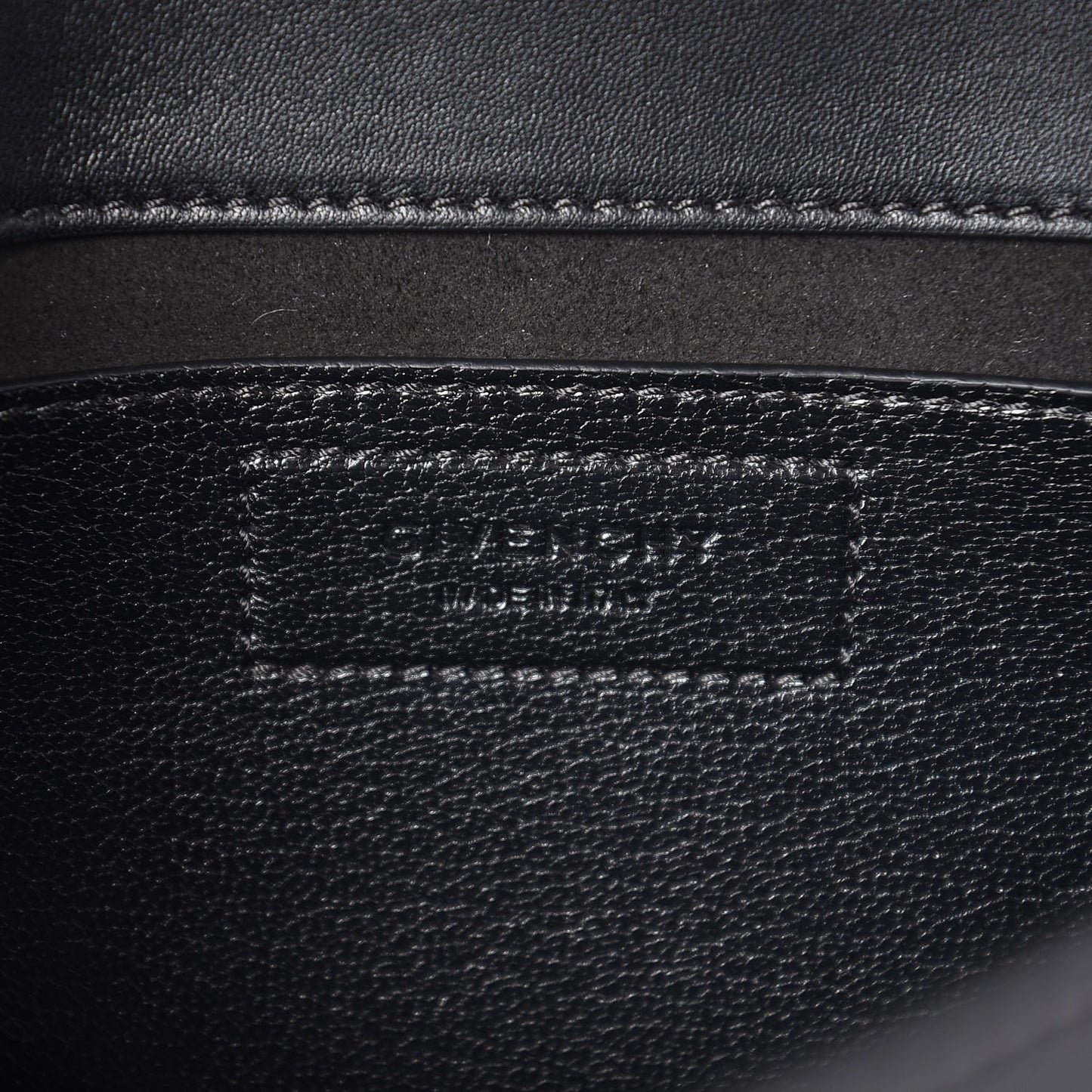 Goatskin Infinity Flap Bag Black