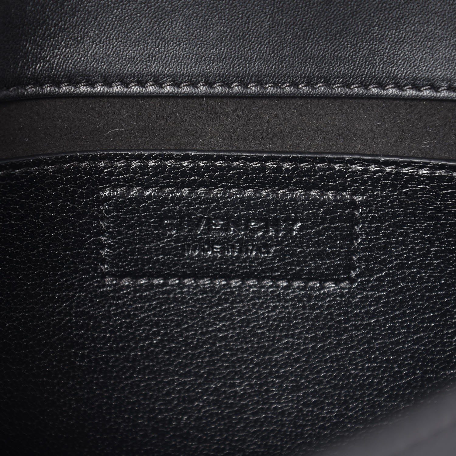 Givenchy Goatskin Infinity Flap Bag Black 6 of 11