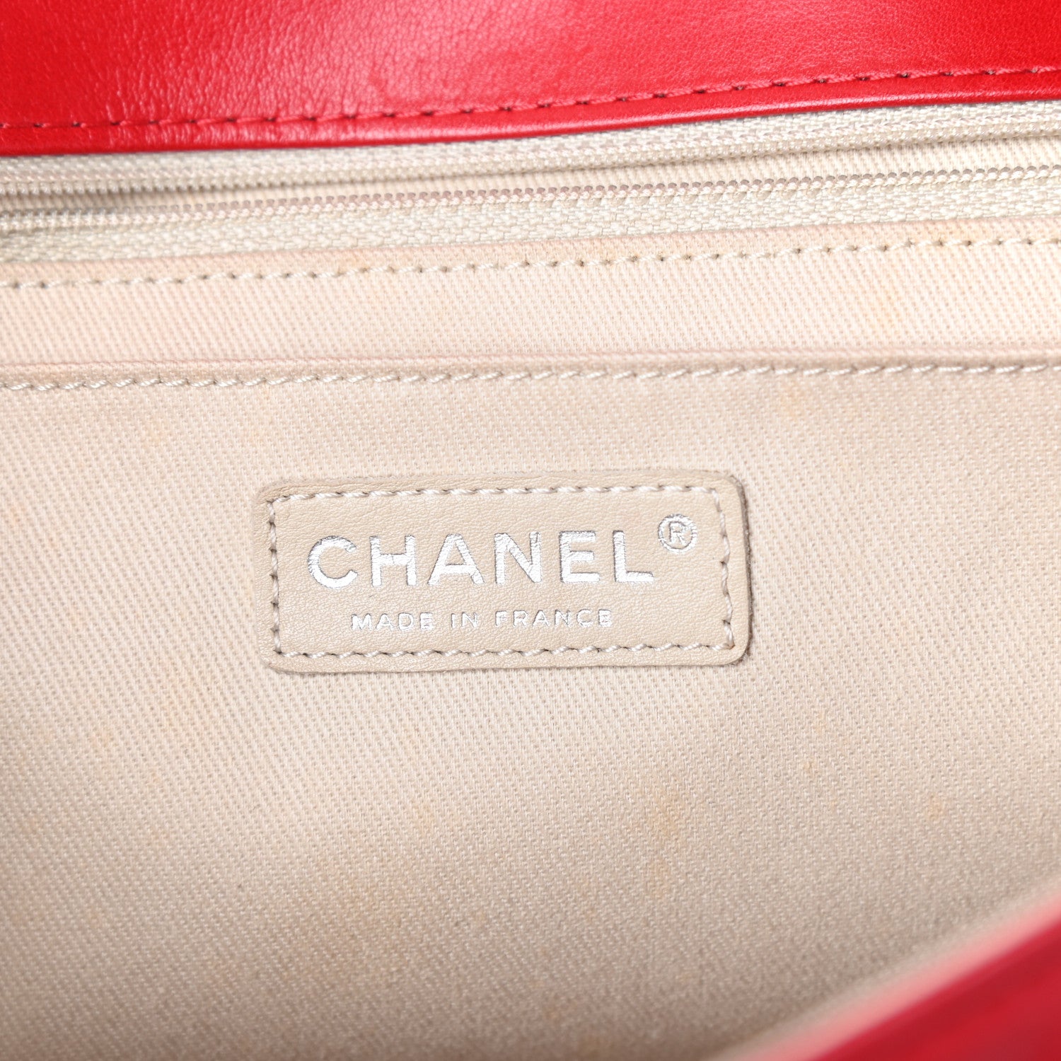 Chanel Calfskin Quilted In the Business Flap Bag Red 6 of 10