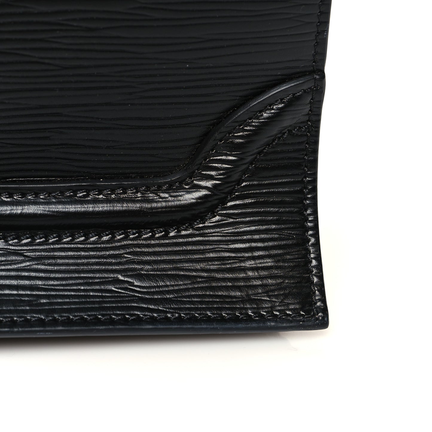 Legno Calfskin Palazzo Top Handle Briefcase Black