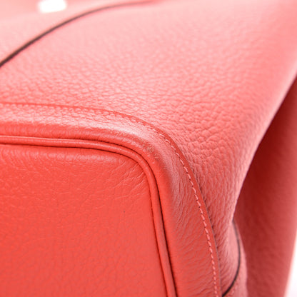 Hermes Vache Country Garden Party 36 MM Rouge Pivoine 9 of 12