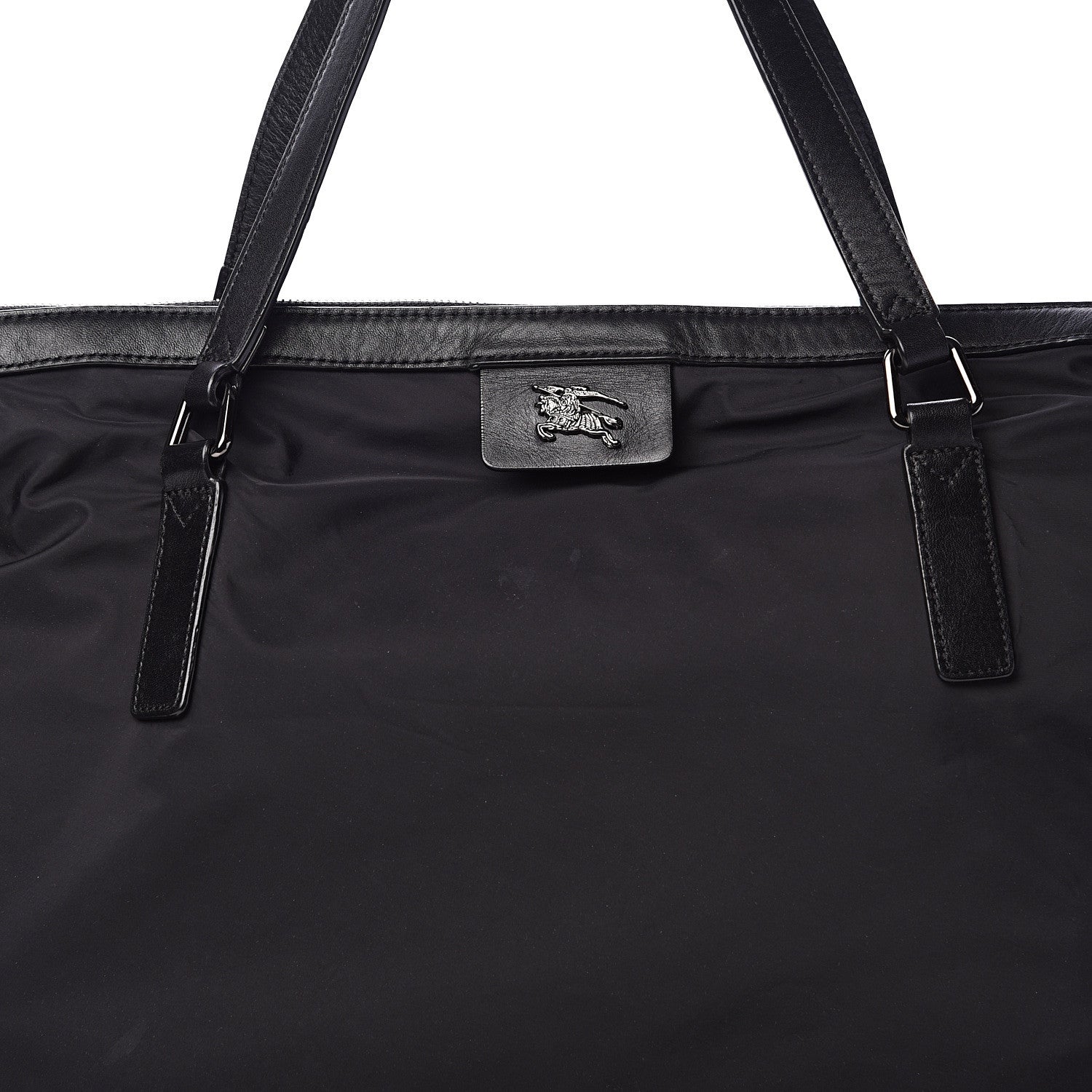 Burberry Nylon Buckleigh Packable Tote Black 11 of 17