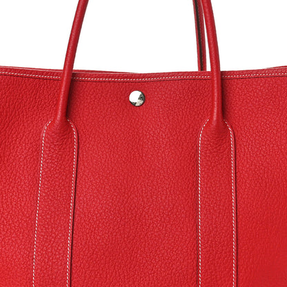 Hermes Negonda Garden Party 36 MM Rouge Casaque 7 of 9