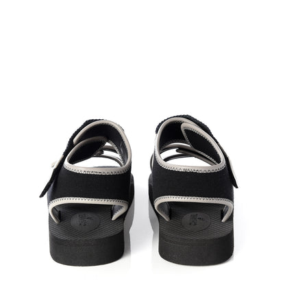 Chanel Lambskin Jersey Coco Sandals 38 Black 7 of 11