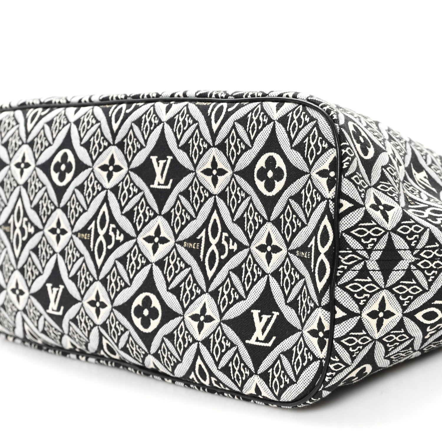 Louis Vuitton Jacquard Since 1854 Neverfull MM Grey 10 of 11