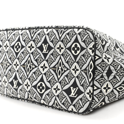 Louis Vuitton Jacquard Since 1854 Neverfull MM Grey 10 of 11