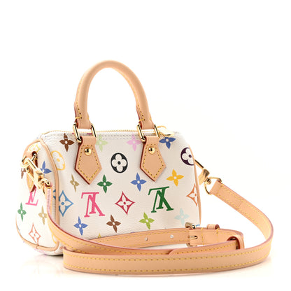 Louis Vuitton LV X TM Monogram Multicolor Nano Speedy White 3 of 10