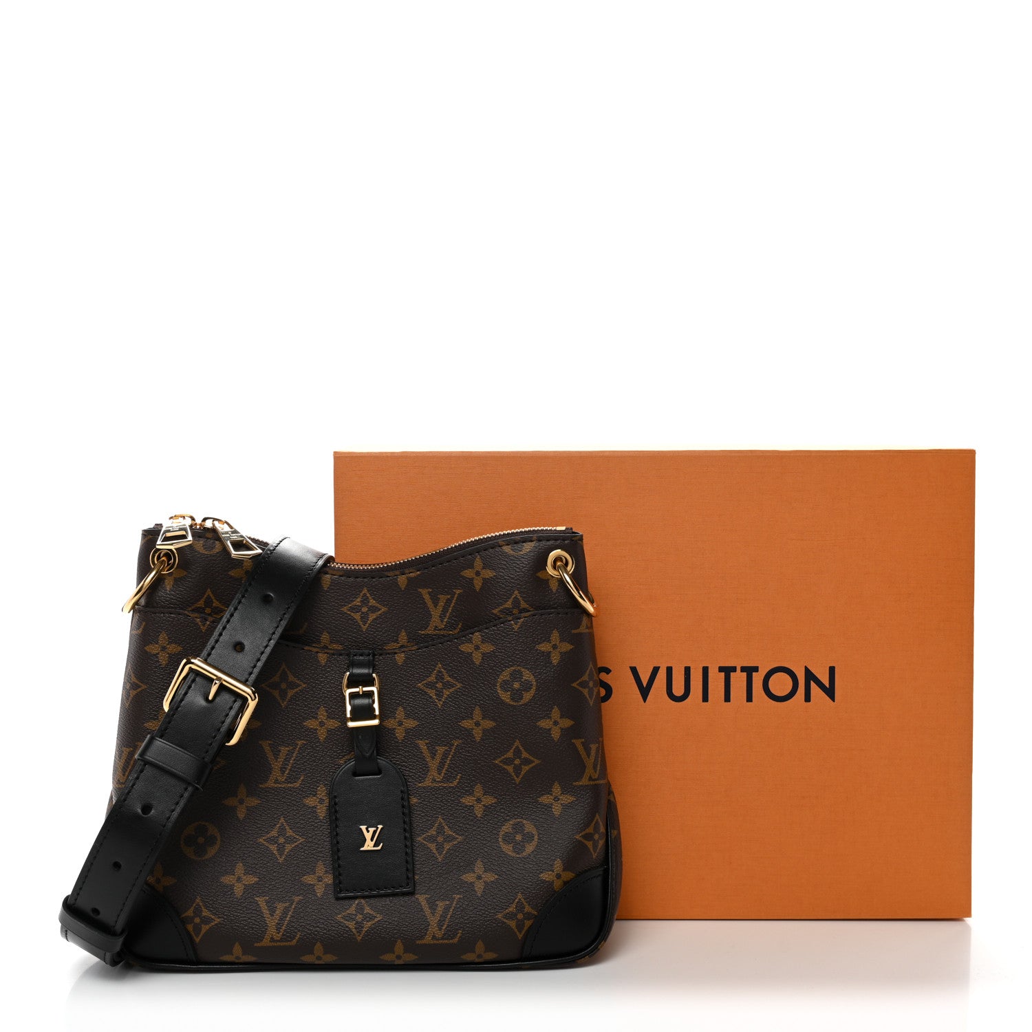 Louis Vuitton Monogram Odeon PM Black 10 of 10
