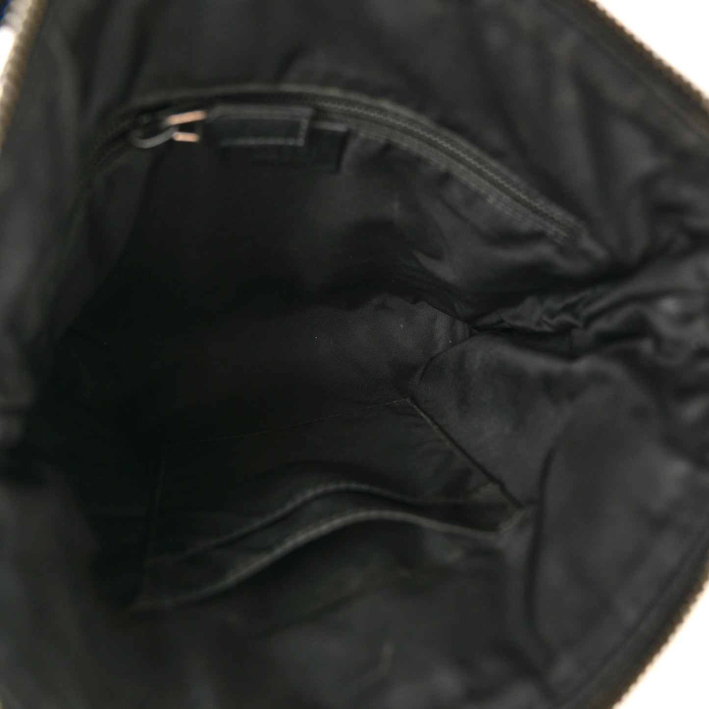 GG Supreme Monogram Web Messenger Bag Black