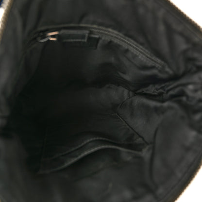 Gucci GG Supreme Monogram Web Messenger Bag Black 5 of 10