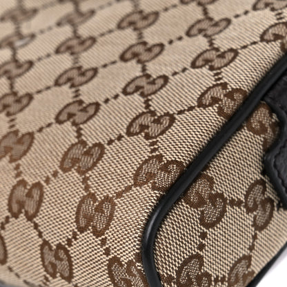 Gucci Monogram Belt Bag Dark Brown 8 of 12