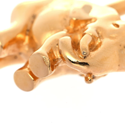 Hermes Permabrass Elephant Cadena Lock Gold 4 of 6