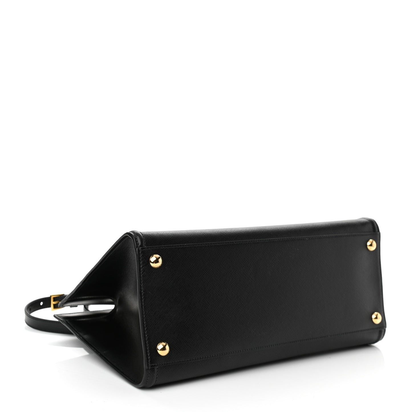 Saffiano Soft Calfskin Tote Black