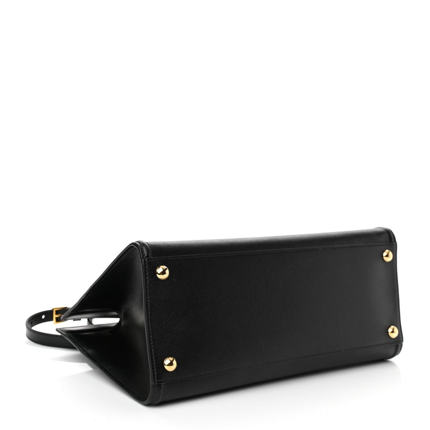 Prada Saffiano Soft Calfskin Tote Black 4 of 9