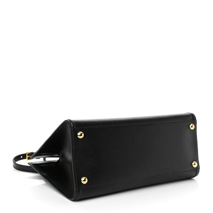 Prada Saffiano Soft Calfskin Tote Black 4 of 9