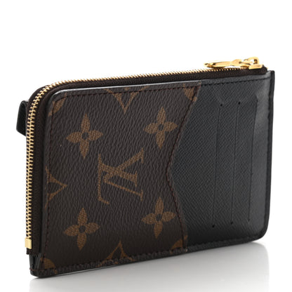 Louis Vuitton Monogram Recto Verso Card Holder Black 3 of 8