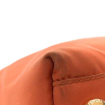 Prada Tessuto Nylon Saffiano Tote Papaya 16 of 16