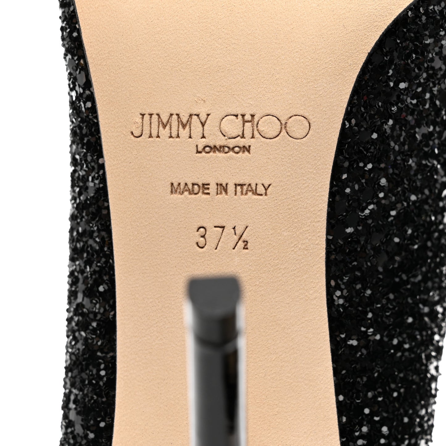 Coarse Glitter Abel 100 Pumps 37.5 Black