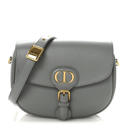 Christian Dior Box Calfskin Medium Bobby Flap Gray 1 of 10