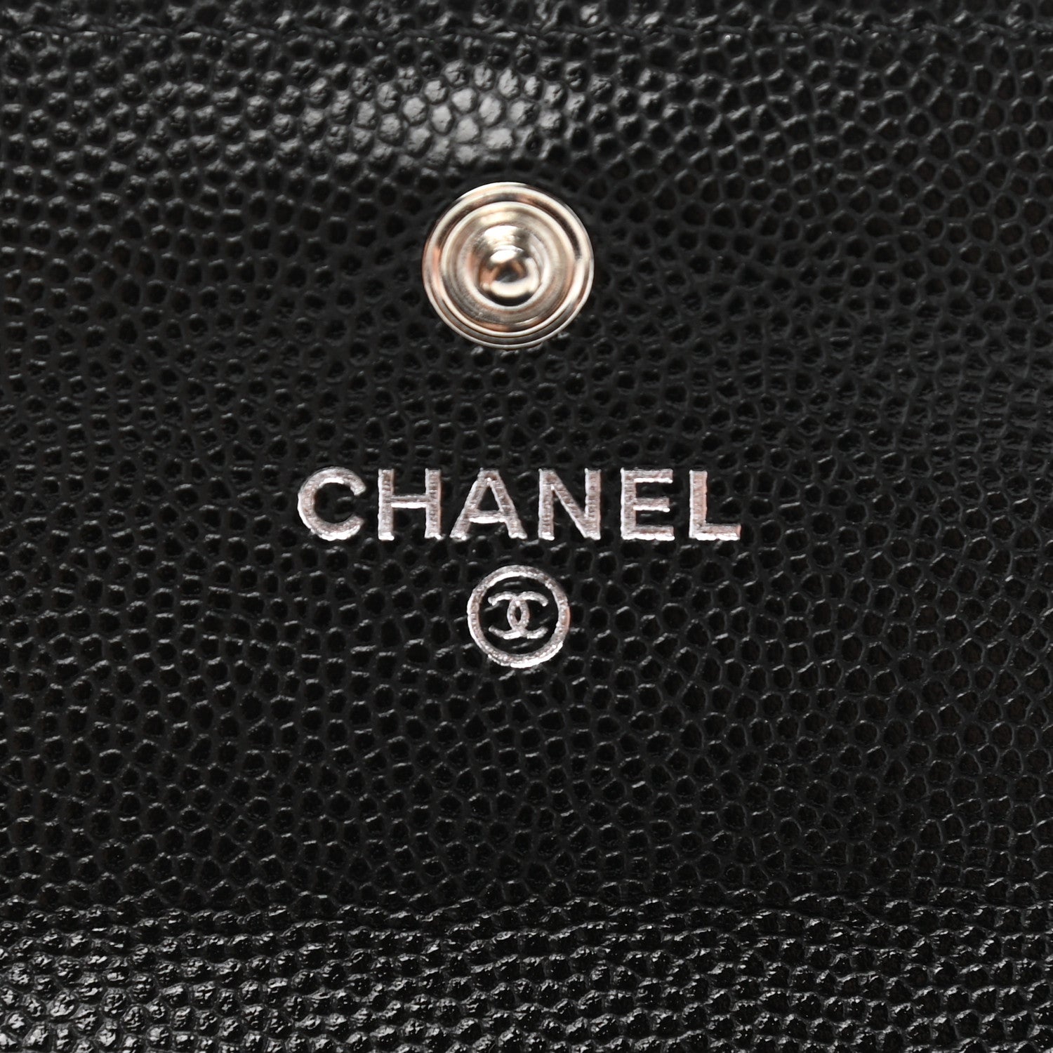 Chanel Caviar Quilted Boy Flap Card Holder Black 5 of 8
