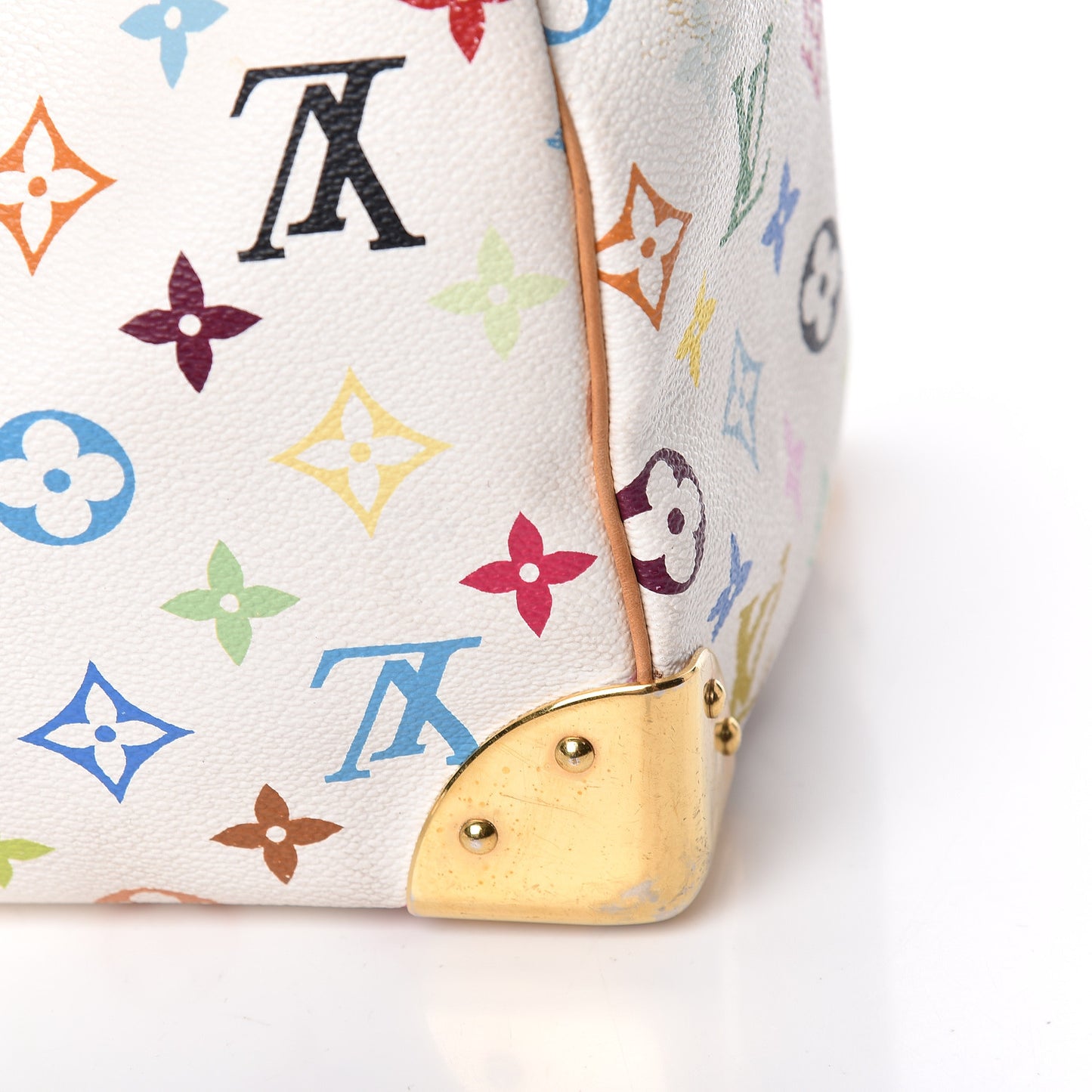 Monogram Multicolor Speedy 30 White