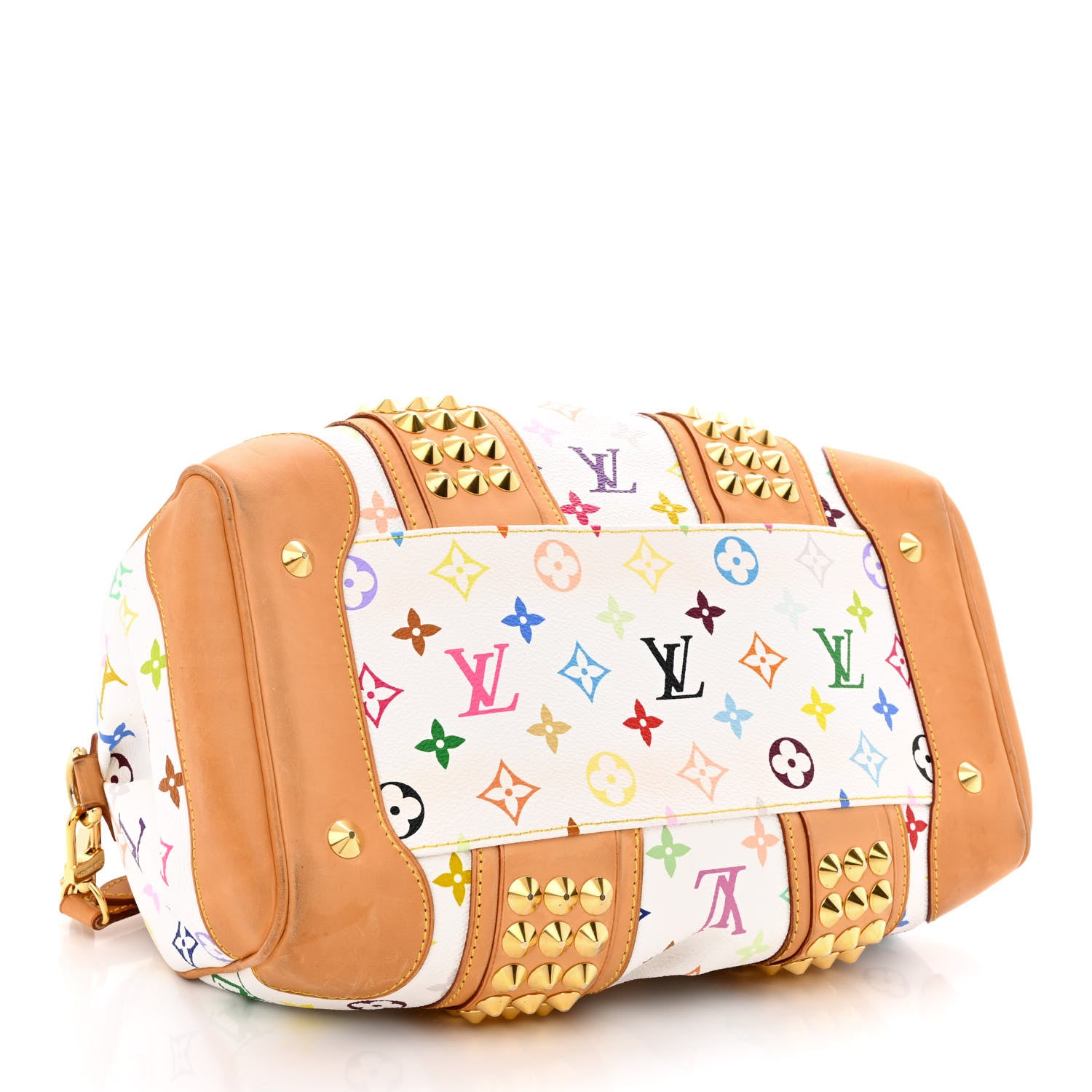 Louis Vuitton Monogram Multicolor Courtney MM White 4 of 12