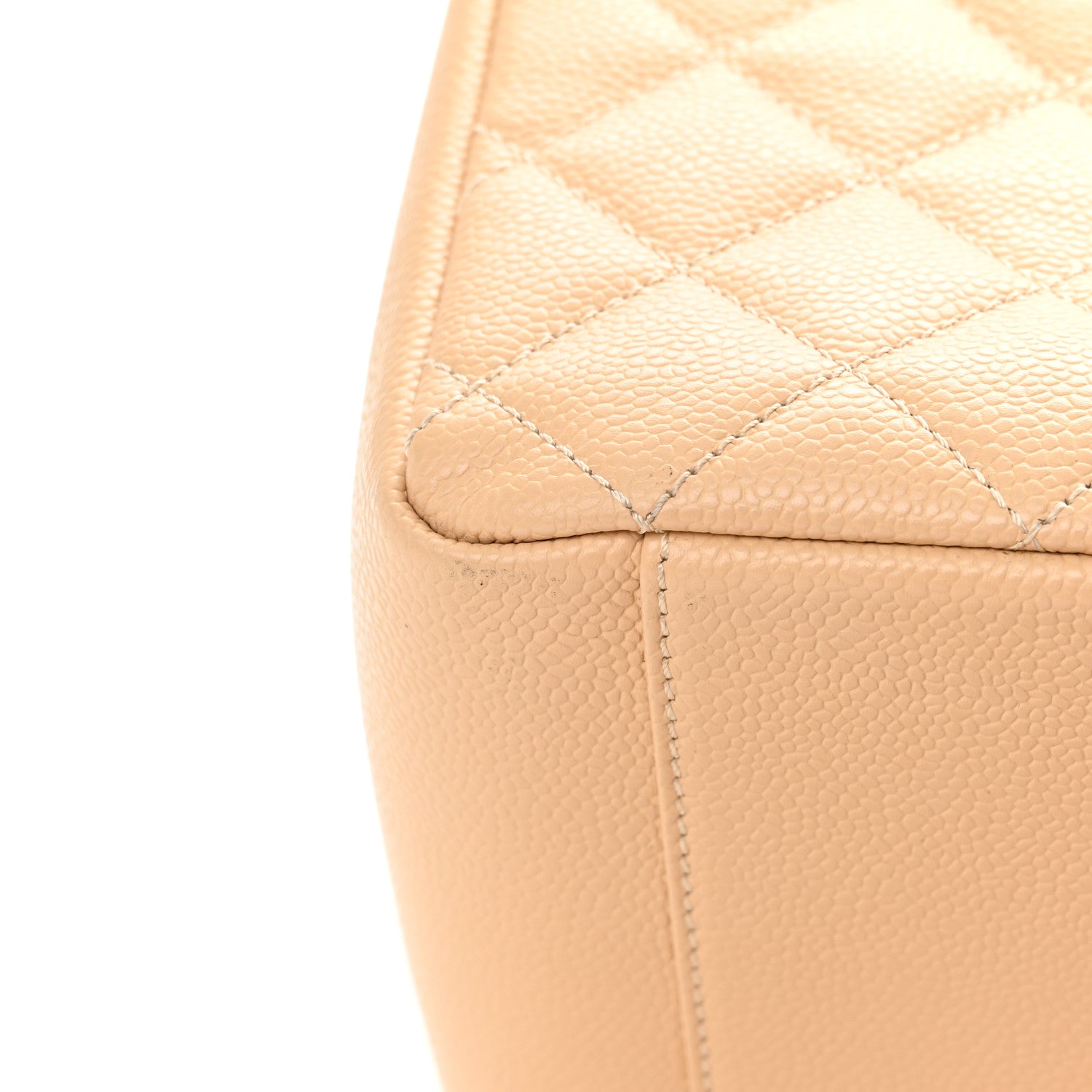 Chanel Caviar Quilted Grand Shopping Tote GST Beige Clair 12 of 12