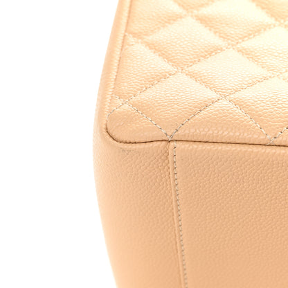 Chanel Caviar Quilted Grand Shopping Tote GST Beige Clair 12 of 12