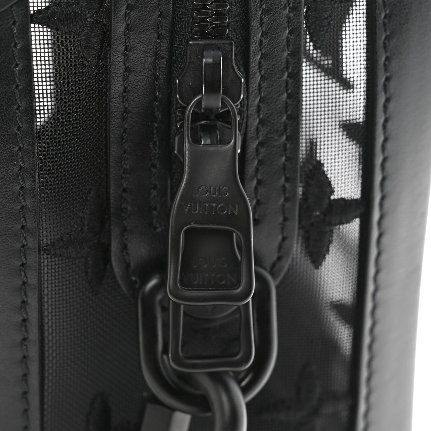 Monogram See Through Soft Trunk Black