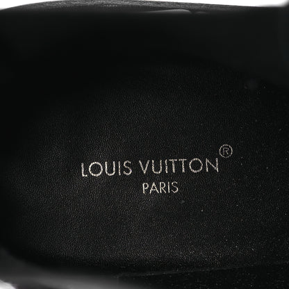 Louis Vuitton Calfskin Monogram Beaubourg Ankle Boots 38 Black 9 of 14
